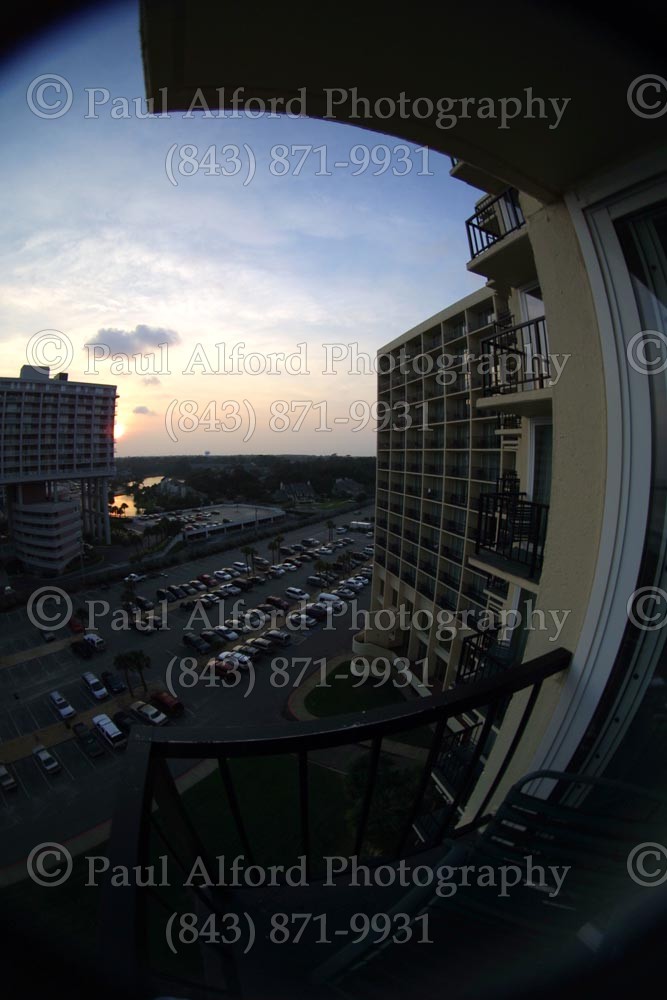 hotel, misc, myrtle beach, sunset