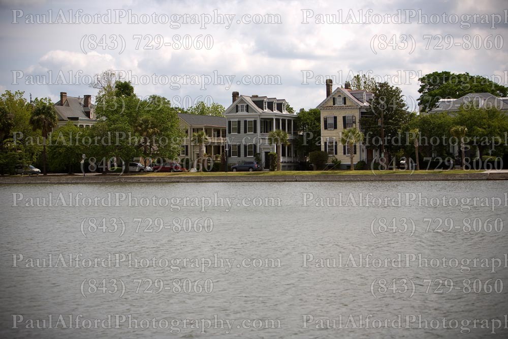 Charleston SC, Lowcountry, city street, downtown, rainbow row