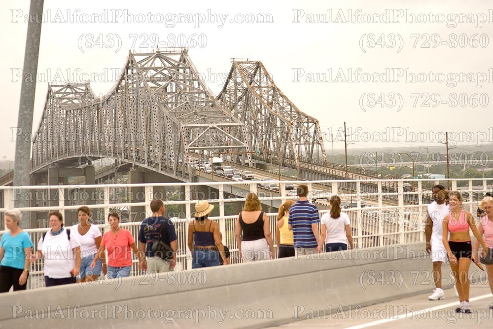 Charleston SC, Lowcountry, arthur ravenel bridge, bridge run, cooper river bridge