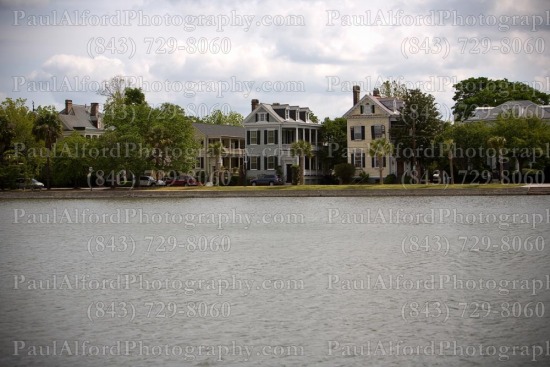 Charleston SC, Lowcountry, city street, downtown, rainbow row