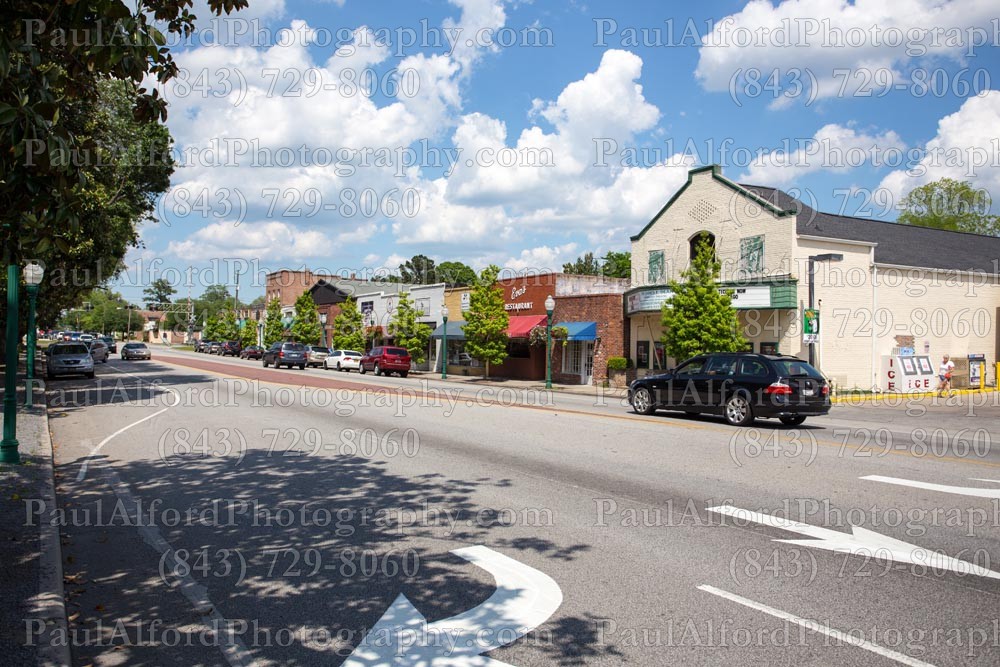 Summerville SC, city streets
