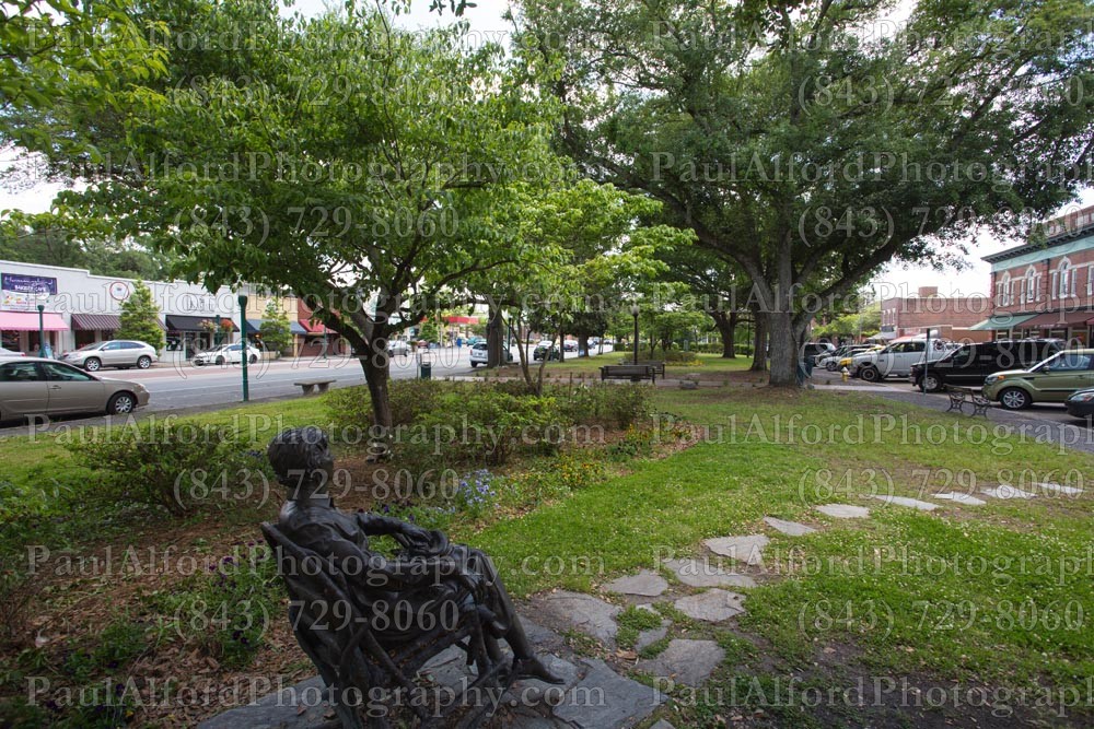 Summerville SC, cars, city streets, trees